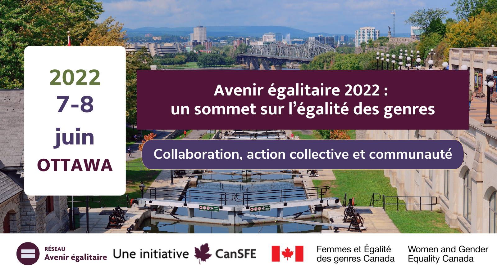 Le Sommet sur l’égalité des genres se tiendra à Ottawa en juin 2022