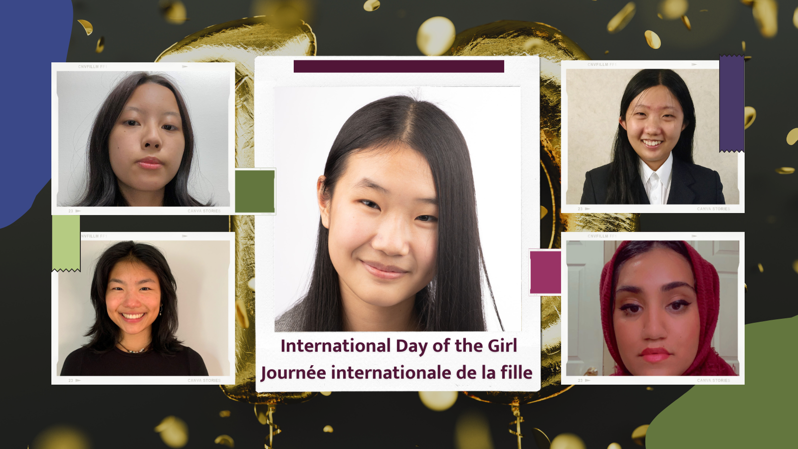 Célébration des 10 ans de la Journée internationale de la fille : Rencontrez les jeunes leaders qui se joignent à CanSFE pour que les filles aient leur place ici