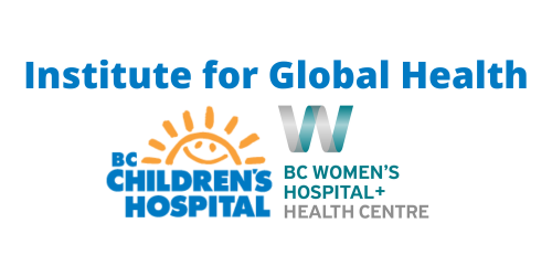 Institute for Global Health du BC Children’s and Women’s Hospital - Logo
